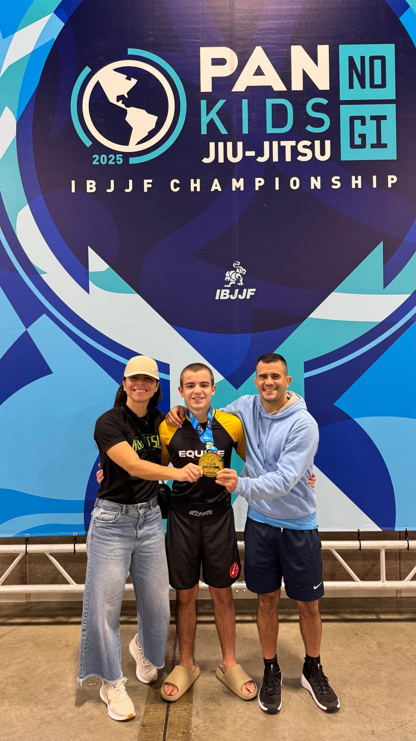 Gregor Rocha Wins Pan Kids NO-GI 2025 for Citrus Park Tampa